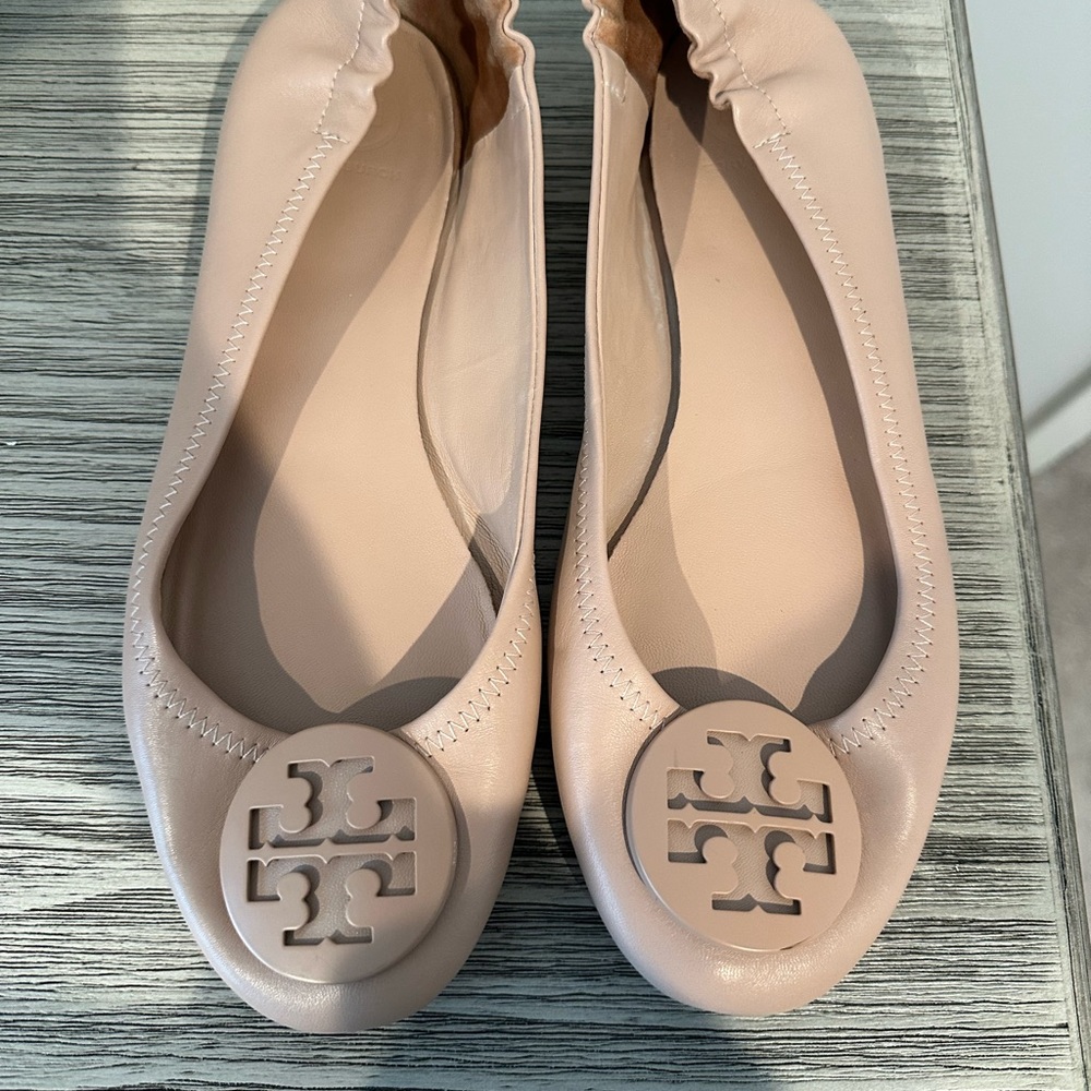 Tory Burch Flats Cream